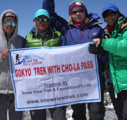 Everest three passes treks